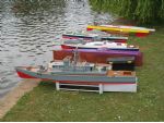 Some of the many types of boats in use.